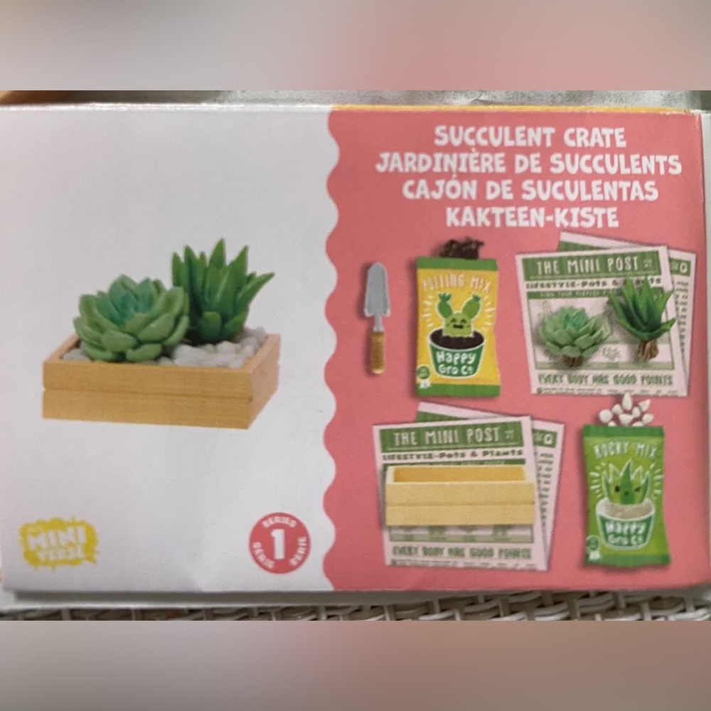 MGA’s Mini Verse Make it Mini Lifestyle - Succulent Crate